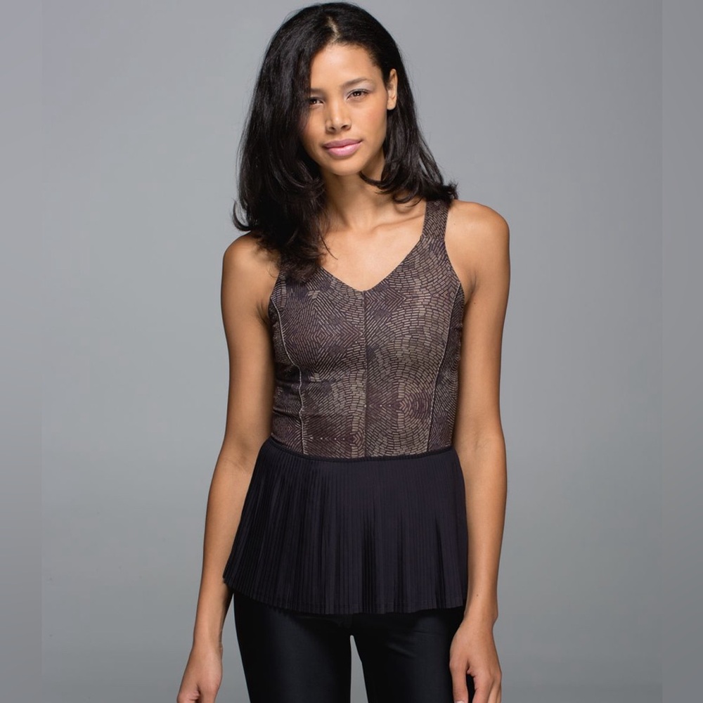 Lululemon Pleated Peplum Tank